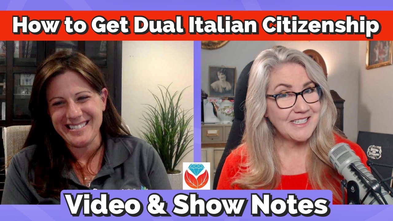 How To Get Dual Italian Citizenship - YouTube