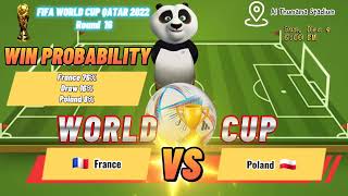 🇫🇷France Vs 🇵🇱Poland Who Will Win? Fifa World Cup Qatar 2022 Round 16 Match Prediction Ak Panda
