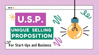 Unique Selling Proposition | How to decide USP for Startup and Businesses? | What is U.S.P? | Hindi