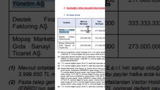 Dünya Varlık ve Destek Finans Faktoring özet yorumu