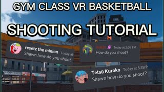Gym Class VR Basketball Shooting Tutorial