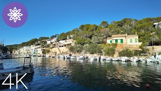 Mallorca 4K 60fps // Walk in Port de Cala Figuera