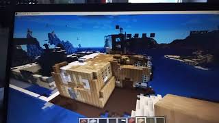 die zerstörte Fabrik in Minecraft