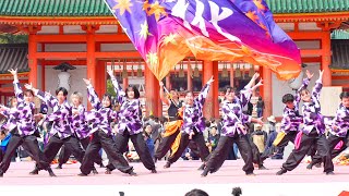 [4K] 滋賀大学よさこいサークル椛　京都さくらよさこい 2024 さくよさ 1日目 神宮道会場 (中央)