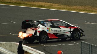 TOYOTA GAZOO Racing Yaris WRC デモラン 鈴鹿モータースポーツファンフェスタ