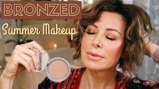 Bronzed Summer Makeup | Dominique Sachse