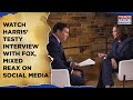 Watch Kamala Harris' Combative, Testy Interview With Fox | 6 Takeaways | Mixed Reax On X | US Polls