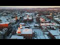 winter wonderland in downtown frederick maryland