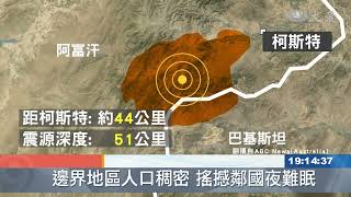 致命一擊！阿富汗5.9震 傷亡慘重攀升中