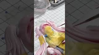 ミリムのフィギュアを二次元風に塗ってみた#shorts