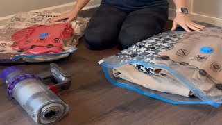 Amazon Basics Vacuum Compression Zipper Storage Bags with Hand Pump Review