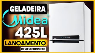 GELADEIRA MIDEA FROST FREE 425 litros SUPER FREEZER  COM PAINEL TOUCH: VALE A PENA?  MD-RT572EVD011