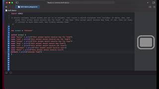 Swift Conditionals (If Else) Practice Problems