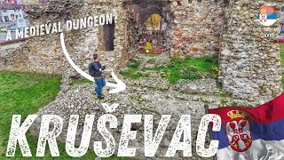 Dungeons \u0026 DINOSAURS! | KRUŠEVAC, Serbia | SERBIA’S Unexpected SPOMENIK filled CITY! | Serbia TRAVEL