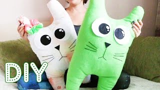 CUTE PILLOW FROM PILLOW CASES / DIY NataliDoma