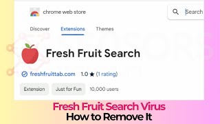 Fresh Fruit Search Hijacker - How to Remove It