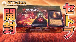 【MTG】兄弟戦争セトブBOX開封【Magic: The Gathering Product Review】