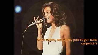 Carpenters - Close To You, We've Only Just Begun Medley [HD]
