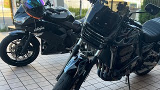 美人ライダー、K-FACTORIサウンド、kawasakiZRX1200、カワサキZRX1200、ケーファクトリー、WR'Sサウンド、Ninja400R、カワサキニンジャ400R、ダブルアールズ、