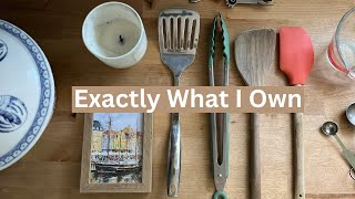 How to Live with Less: My Detailed Home Inventory