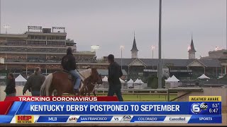 Report: Kentucky Derby to be postponed until September