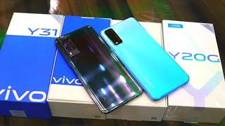 Vivo Y20G Vs Vivo Y31 Unboxing , Review \u0026 Comparison 🔥🔥🔥 !! Which Should You Buy ?