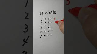 【脳トレ】ある法則を見つけて、？を埋めてみてね〜🙋＃shorts