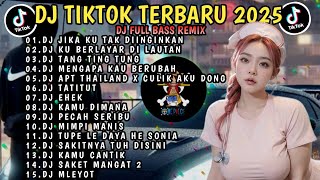 DJ SLOW BASS TERBARU 2025 | DJ VIRAL TIKTOK FULL BASS 🎵 DJ JIKA KU TAK DIINGINKAN