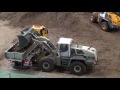 telestack tc 1200 working at the sieving plant