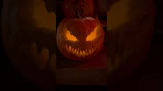 Carving A Scary Pumpkin For Halloween!🎃#shorts #halloween #pumpkin #scary #halloween2023 #art