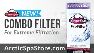 Check out the Combo Filter, new filter option for the Progressive Filters on the Arctic Spa