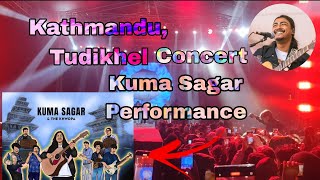 Kuma Sagar Performance In Kathmandu, Tudikhel 🎤🔥 #trending