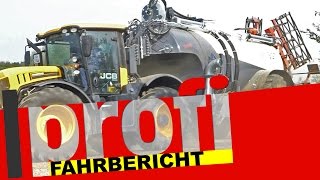 Schwanenhalsfass für den JCB Fastrac