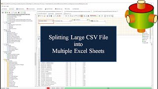 Splitting Large CSV File into Multiple Excel Sheets | Advanced ETL Processor Tutorial 🎥
