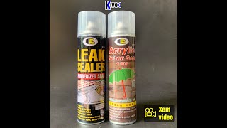 Sơn Xịt Chống Thấm Dột Đa Năng Leak Sealer Bosny Thái Lan B125-B127 -Kivo