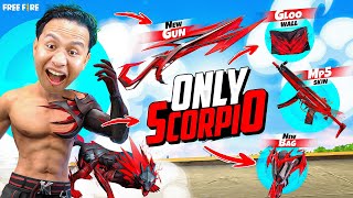 Free Fire But Only Scorpio Challenge in Solo Vs Squad😱Tonde Gamer