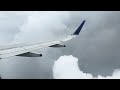 4k hdr stunning indigo a320 takeoff from delhi airport in light drizzle