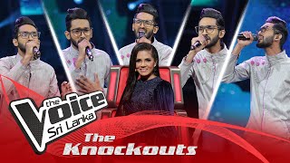 Chalanka Lakshan | Bambara Nade (බඹර නාදේ) | The Knockouts | The Voice Sri Lanka