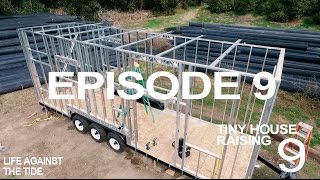 Tiny House Build: 09 Raising The Walls