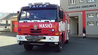 Hasiči Rumburk - CAS 24 Tatra 815 4×4.2 Ternno 1 - Zableskový Maják