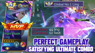 LING PERFECT GAMEPLAY FASTHAND COMBO, DESTROY ENEMY AND CARRY THE TEAM! MOBILE LEGENDS