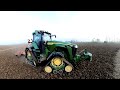 #Super tractor #John Deere 410  - 8 R X  #erpicatura #Rivarolo Mantovano #agri #italytractor