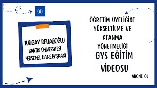 Öğretim Üyeliğine Yükseltilme ve Atanma Yönetmeliği-Görevde Yükselme Sınavı