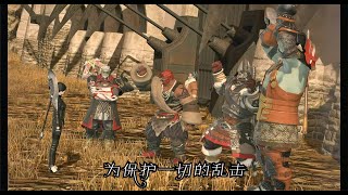 【FF14】战士60级任务 为保护一切的乱击