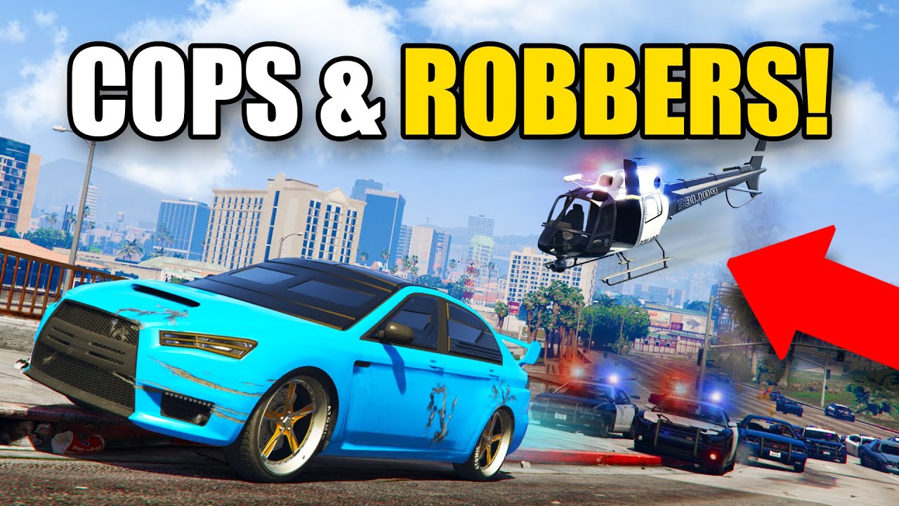 PLAYING COPS AND ROBBERS DLC! *GAMEPLAY!* | GTA 5 RP (Roleplay) - YouTube