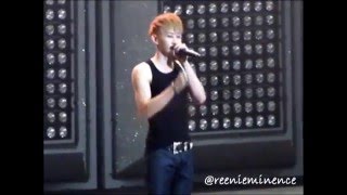 [130706] Super Show 5 SG Eun Hyuk 은혁 speech to ELFs