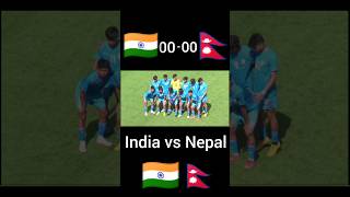India vs Nepal Saff U16 Championship 2023 (1-0) #india #nepal #football #shorts #match #youtube