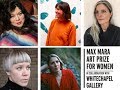 Shortlist Max Mara Art Prize for Women 2019-2021