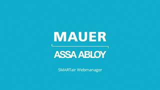 De SMARTair webmanager: online beheersoftware voor draadloze toegangscontrole.