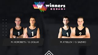 Winners Beach Volleyball. Men. M. Horobets / O. Doliuk - M. Kyselov / O. Sazhko 26.01.2025